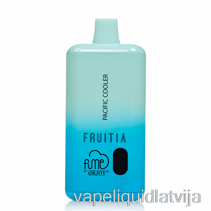 Fruitia X Fume 8000 Vienreizējās Lietošanas Pacific Dzesētāja Vape šķidrums